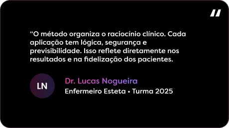 Depoimento de um enfermeiro esteta sobre a transformação na carreira